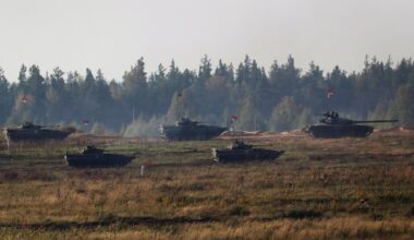 W Mulino odbyły się jedne z największych ćwiczeń rosyjskiej i białoruskiej armii przed atakiem na Ukrainę. Zdjęcie archiwalne z 2021 roku