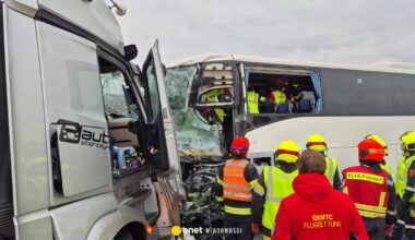 Wypadek polskiego autokaru w Austrii. Jedna ofiara, są ranni