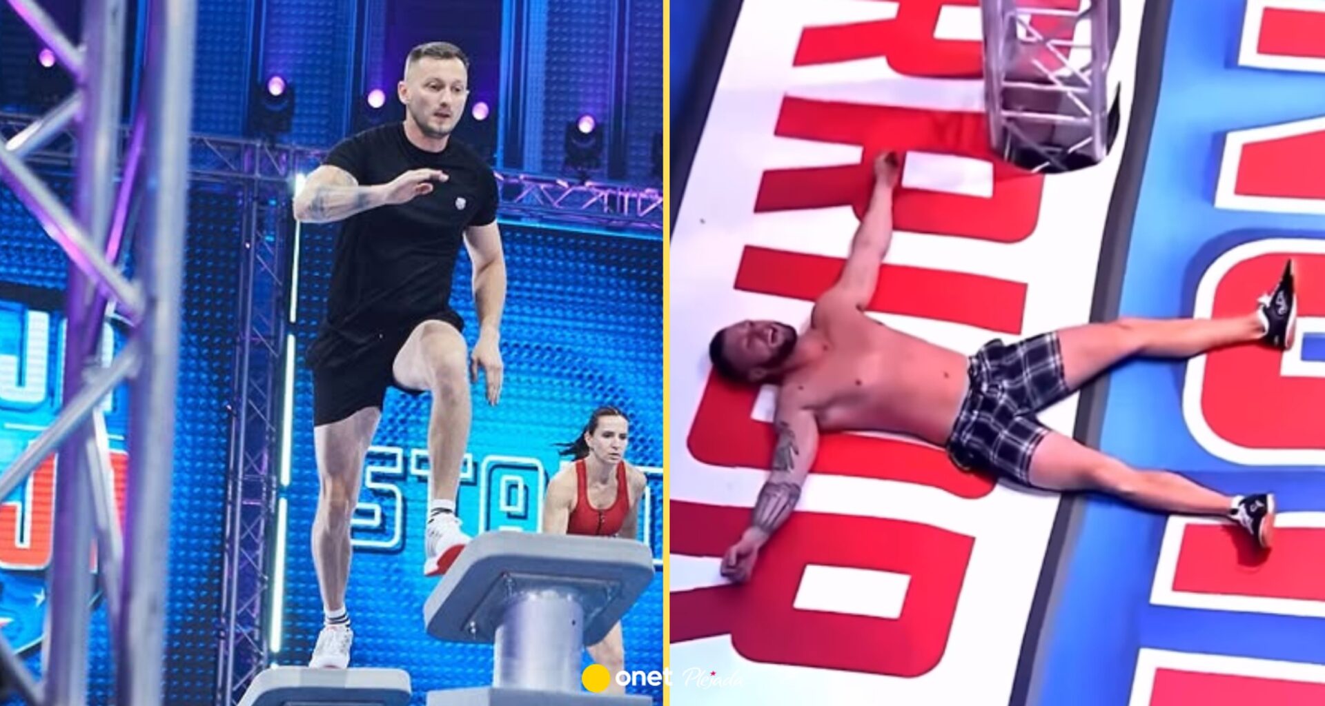 Złamał kręgosłup na planie "Ninja Warrior". Pokazał nagranie, ale... sprzed lat