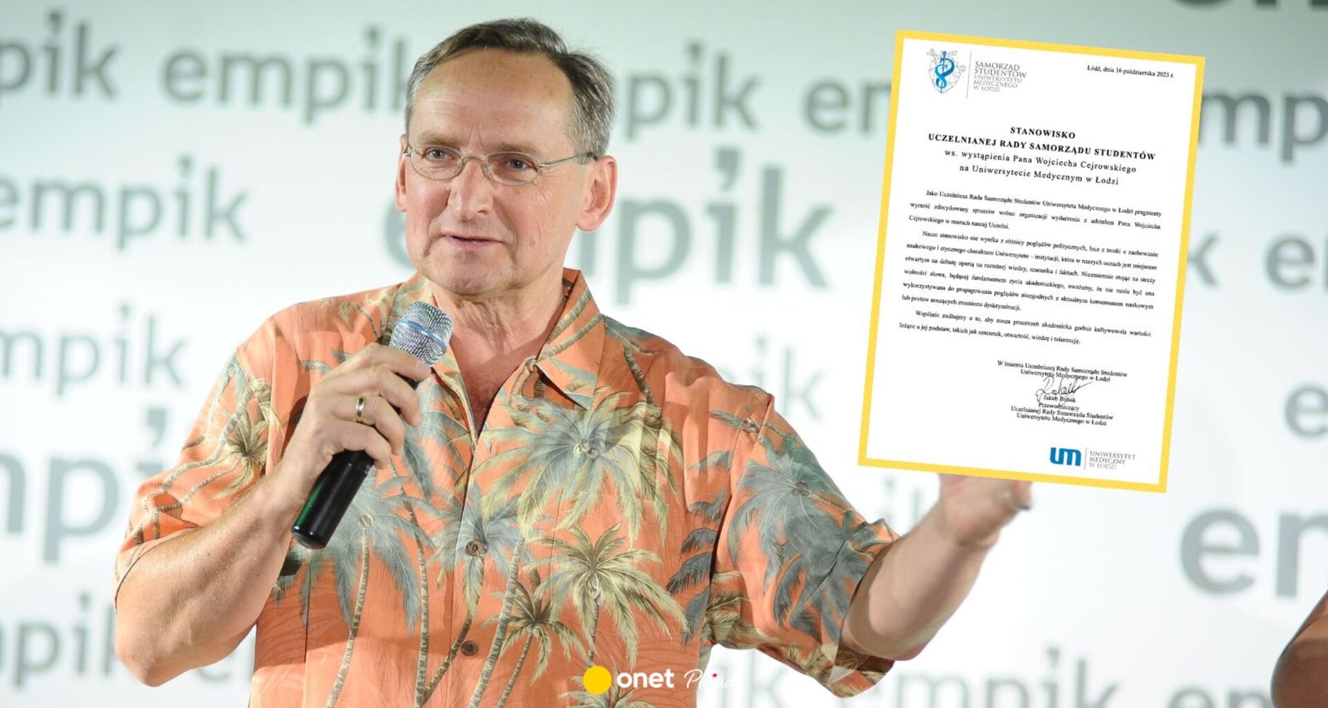 Studenci nie chcą wystąpienia Wojciecha Cejrowskiego. Uniwersytet się tłumaczy