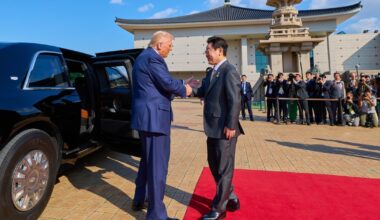 Donald Trump w Korei Południowej