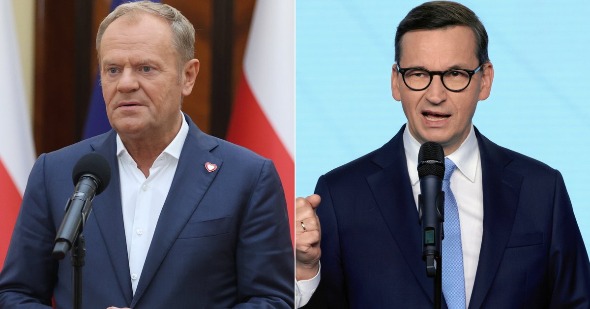 Słowa to za mało. Tusk przegrywa w starciu z Morawieckim [SONDAŻ] - Onet