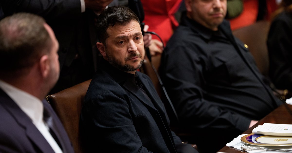 Wołodymyr Zełenski o spotkaniu z Donaldem Trumpem. "Myślę, że Rosjanie się boją"