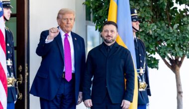 Donald Trump i Wołodymyr Zełenski