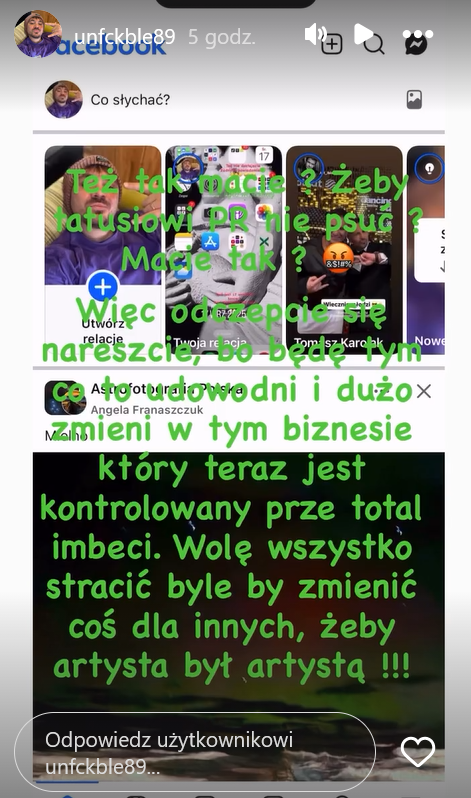 Daniel Martyniuk uderza w najbliższych