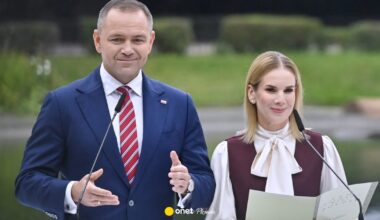 Karol Nawrocki o działalności swojej żony. Nie krył dumy