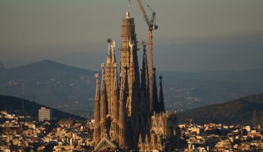 Sagrada Familia w Barcelonie