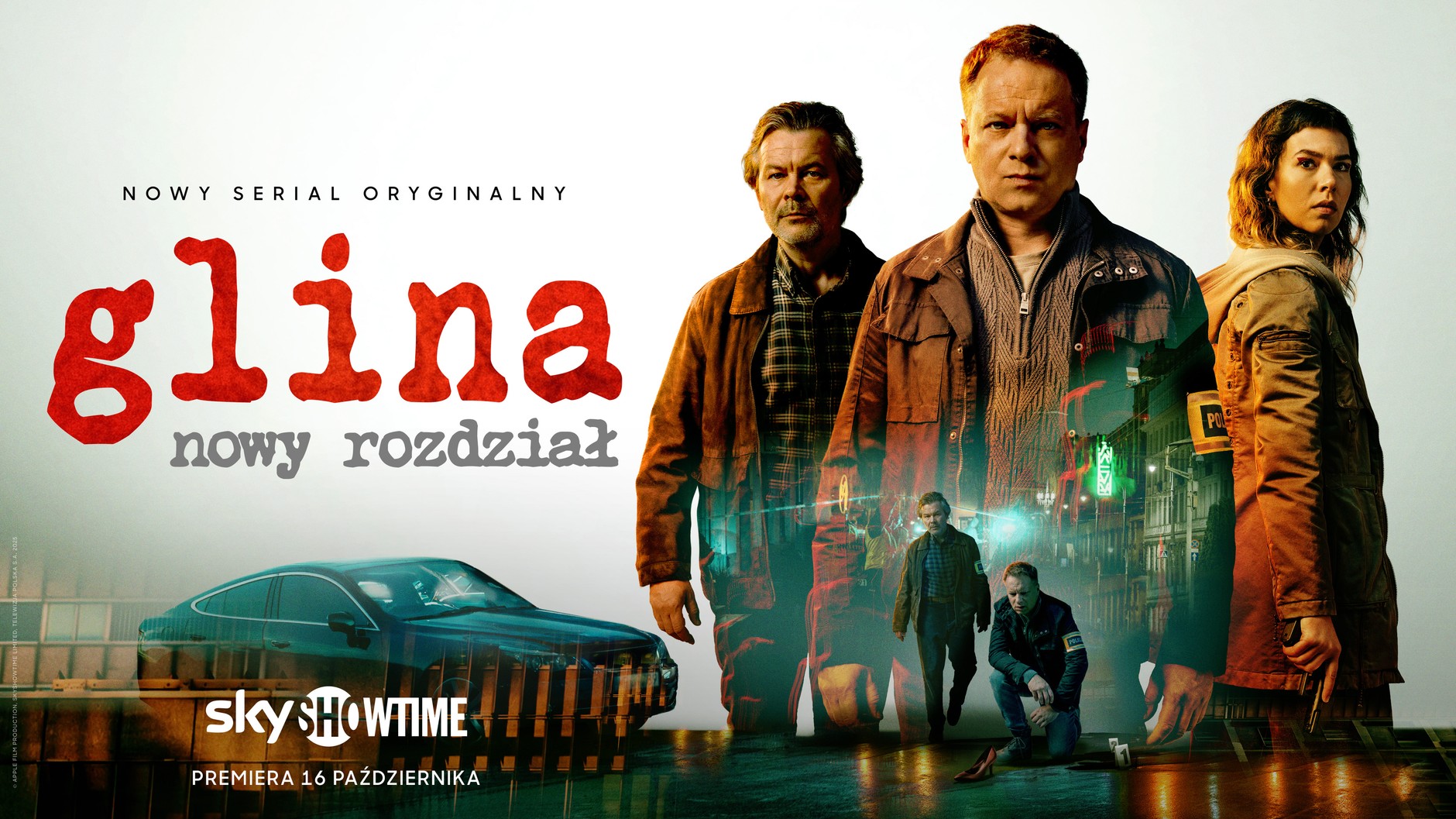 Plakat serialu "Glina. Nowy rozdział"