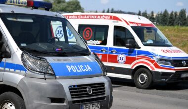 Tragiczny wypadek w Ozorkowie. 55-latek nie żyje, kobieta w ciąży w szpitalu