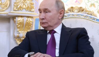 Prezydent Rosji Władimir Putin, 9 października 2025 r.