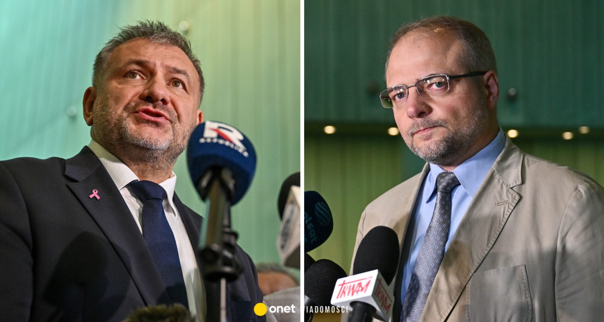 Awantura na konferencji ministra Żurka. "Wtargnął pan do Sądu Najwyższego"