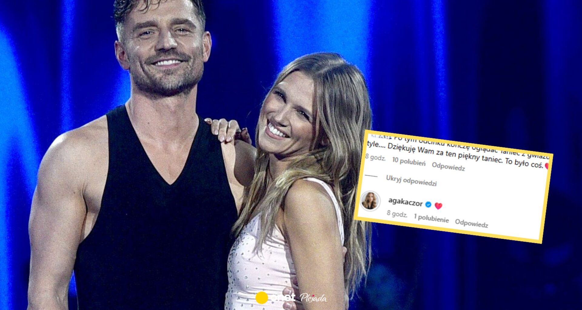 Internauci uderzają w "Taniec z gwiazdami". Agnieszka Kaczorowska... polubiła komentarze