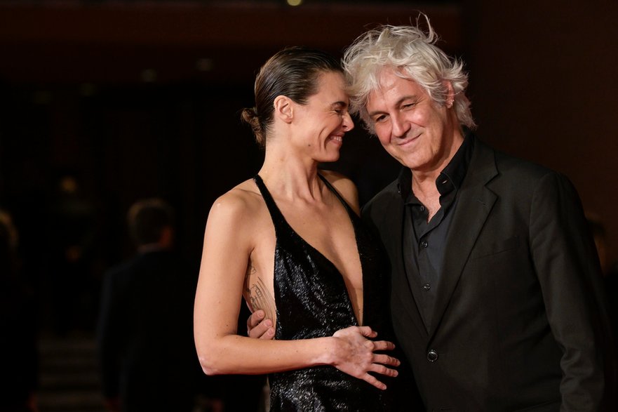 Kasia Smutniak i Domenico Procacci