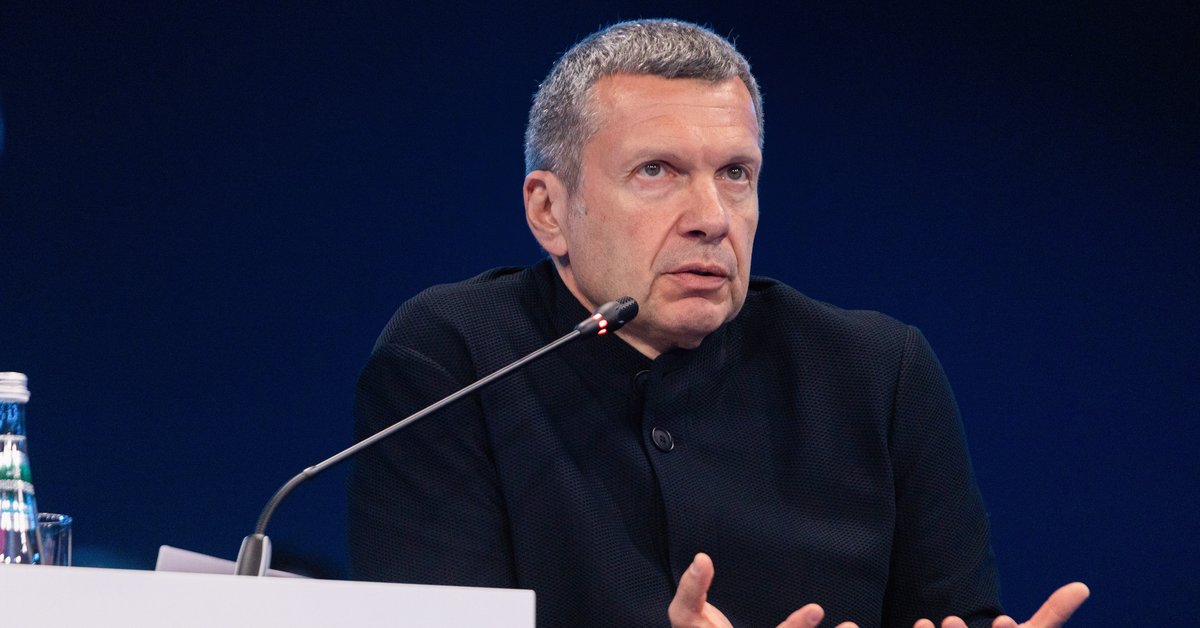 Rosyjski propagandysta Władimir Sołowjow