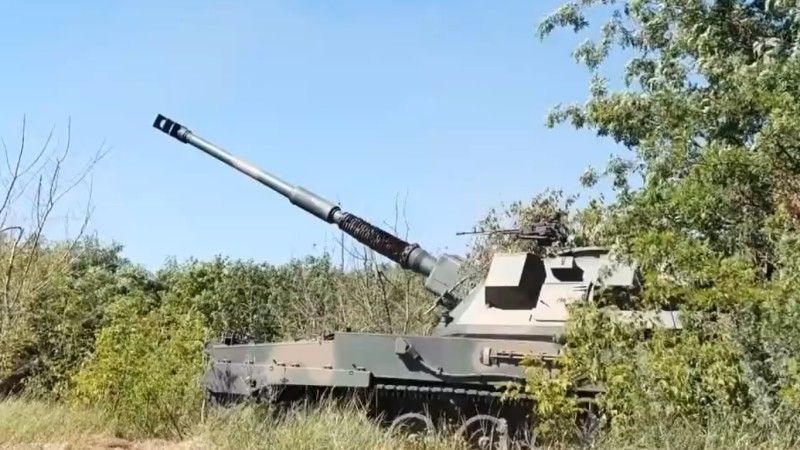 Haubica Krab na Ukrainie