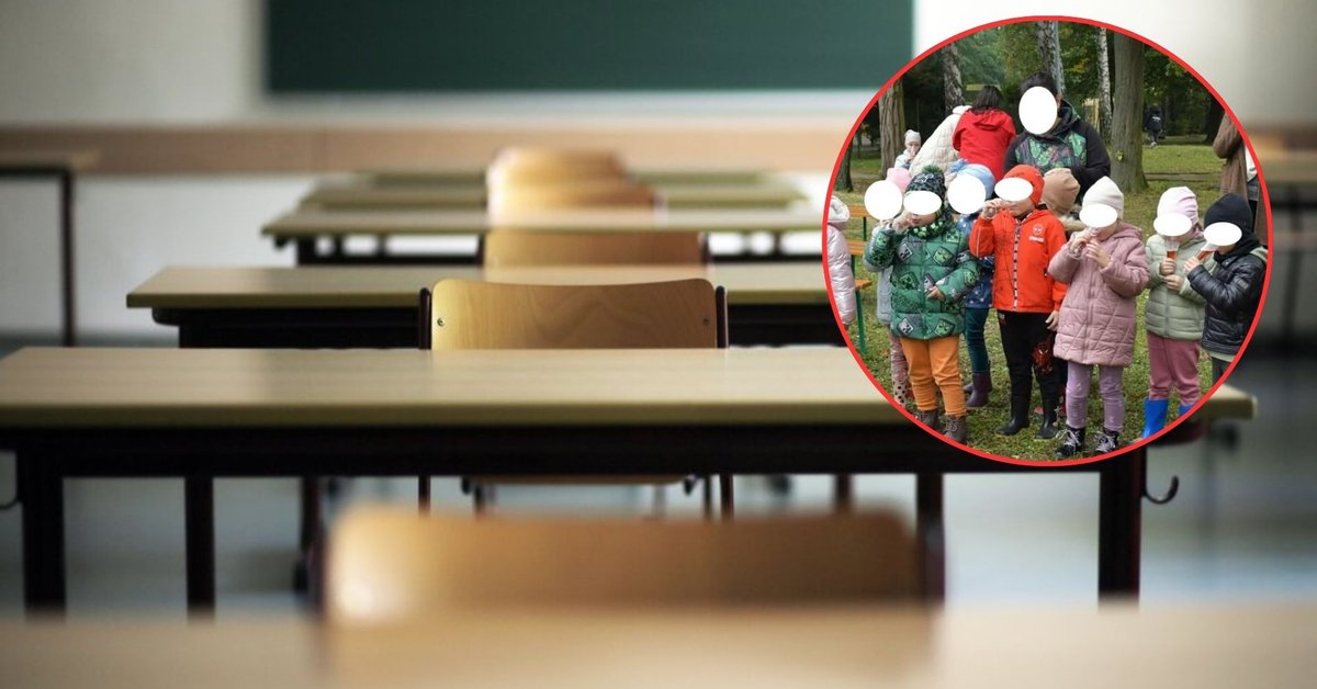 Dzieci świętowały otwarcie placu zabaw. Kurator wyjaśni sprawę "symbolicznego toastu"