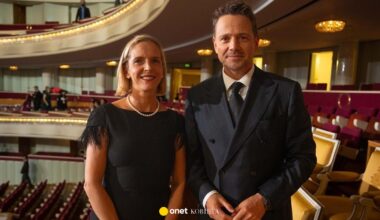 Rafał Trzaskowski na gali Konkursu Chopinowskiego. Żona postawiła na klasykę