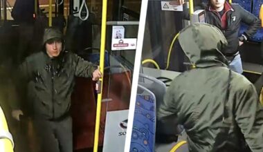 Brutalna bójka w autobusie w Trzebini. Policja szuka sprawców - Onet