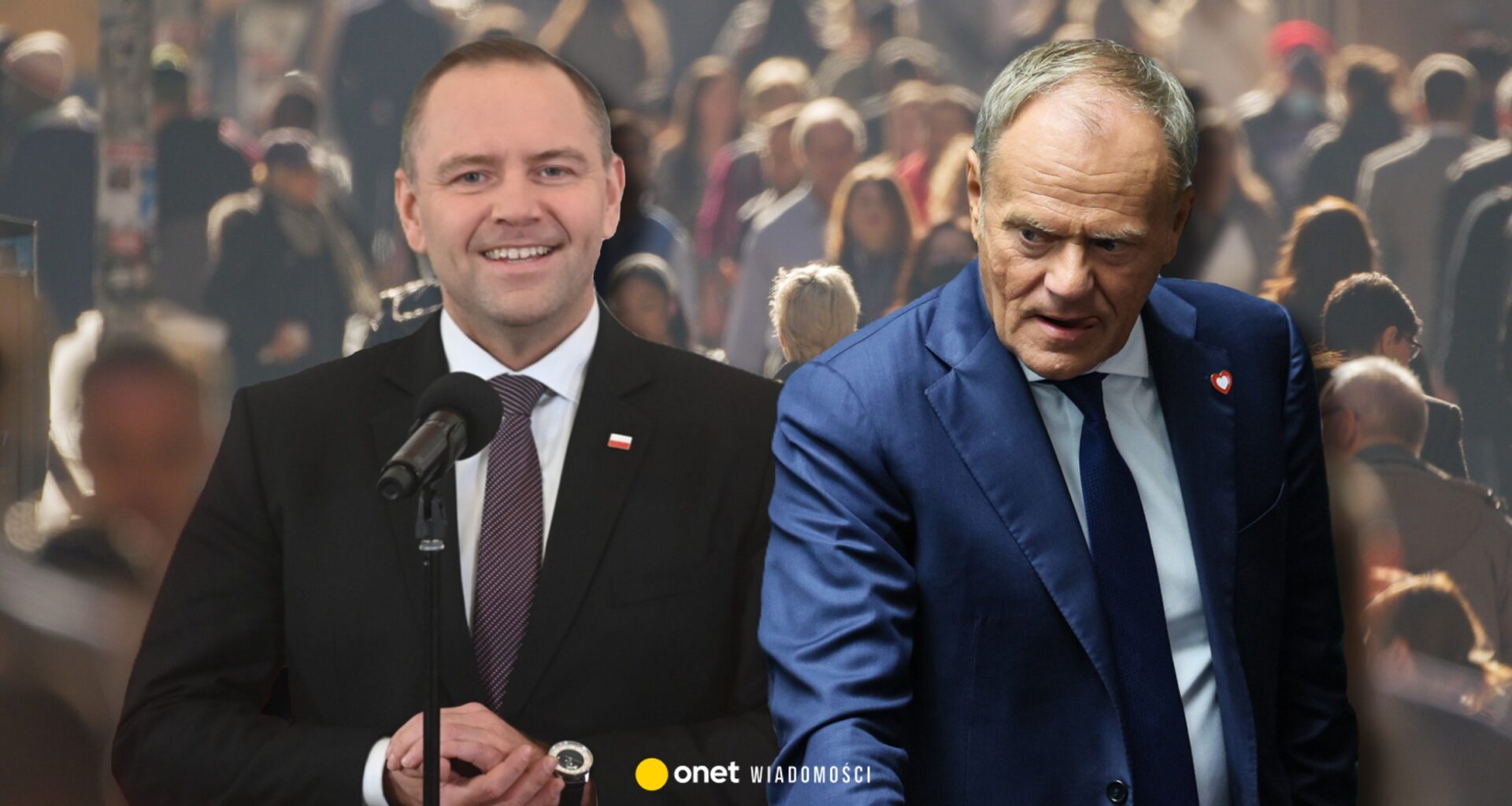 Polacy w sondażu ocenili Tuska i Nawrockiego. Dzieli ich przepaść