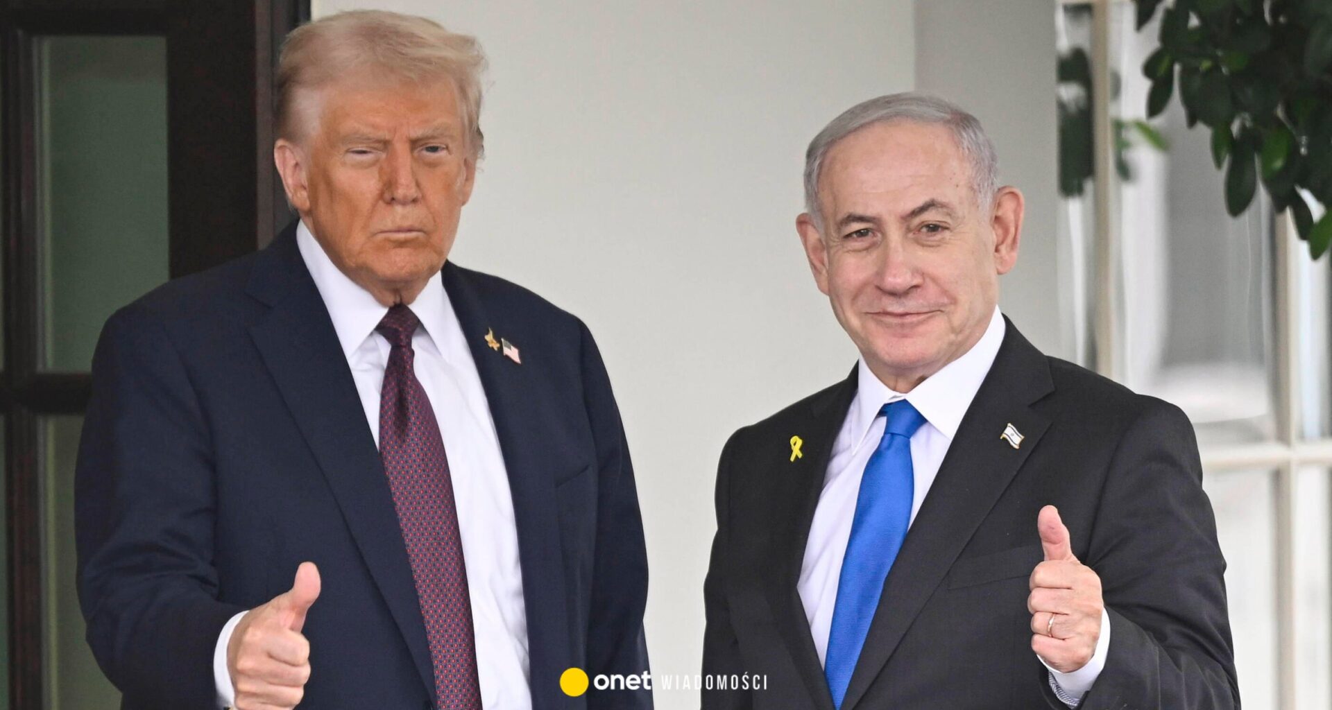 Trump ujawnia kulisy rozmowy z Netanjahu. To od niego usłyszał