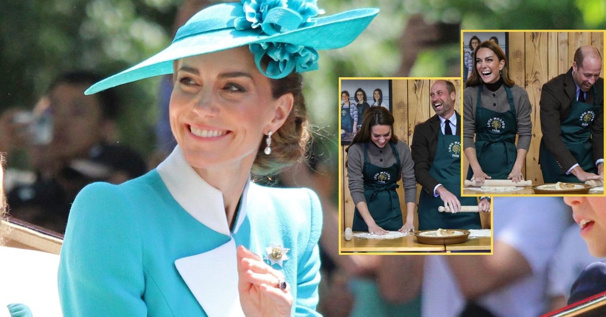 Księżna Kate i książę William w niecodziennym wydaniu. Założyli fartuchy i ruszyli do pracy