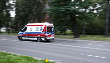 Tragedia koło Łomży. Ciężarna kobieta śmiertelnie potrącona przez wózek widłowy