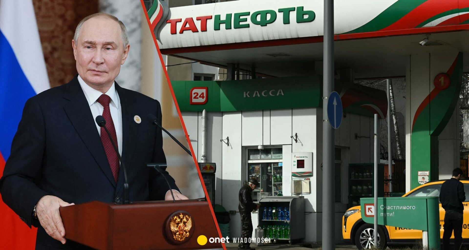 Benzyna znika ze stacji. Rosjanie się skarżą. "Mamy problem"