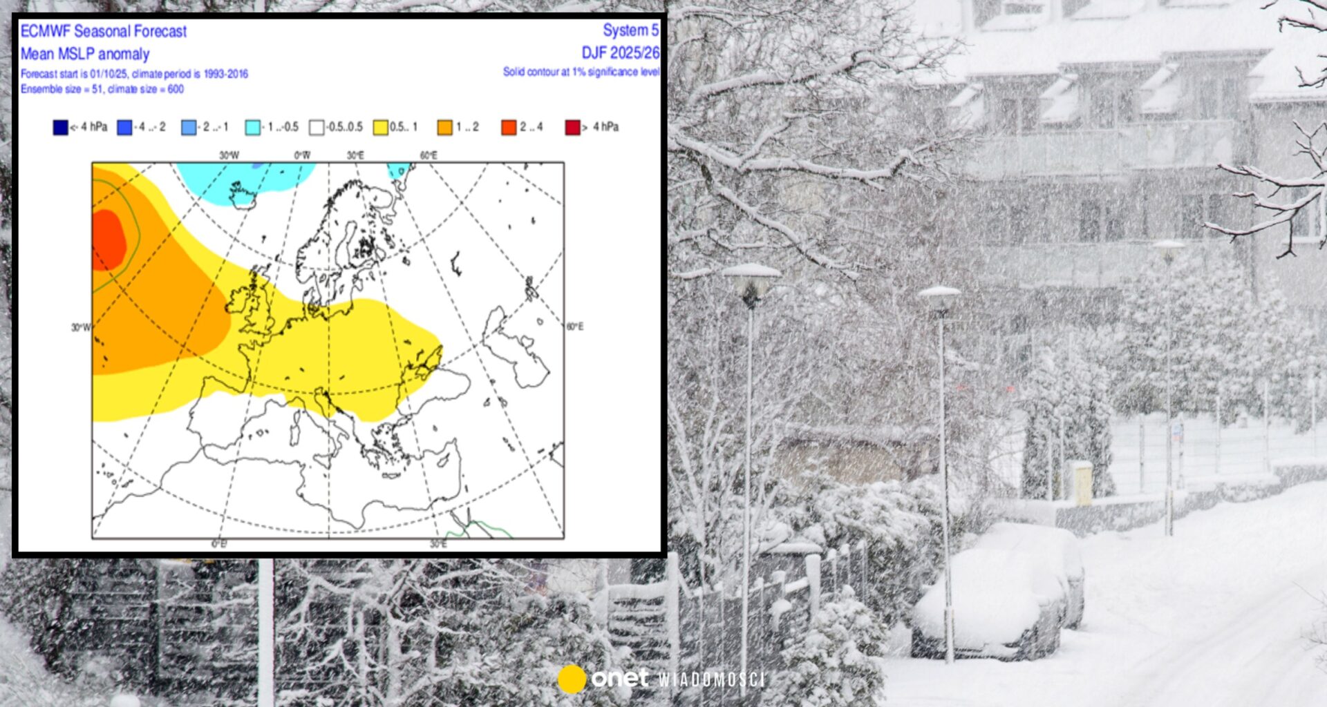 Wiemy, czy zima będzie mroźna i śnieżna. Jest nowa pogoda sezonowa