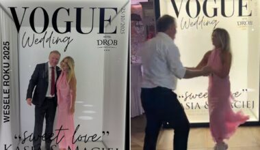 Joanna Kurska nad ranem opublikowała film. To działo się na weselu Katarzyny Cichopek