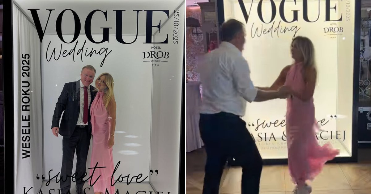 Joanna Kurska nad ranem opublikowała film. To działo się na weselu Katarzyny Cichopek