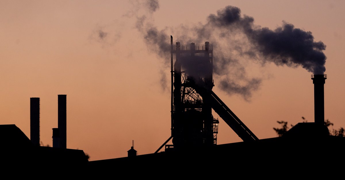 Zakład British Steel w Scunthorpe w Anglii, 12 kwietnia 2025 r.