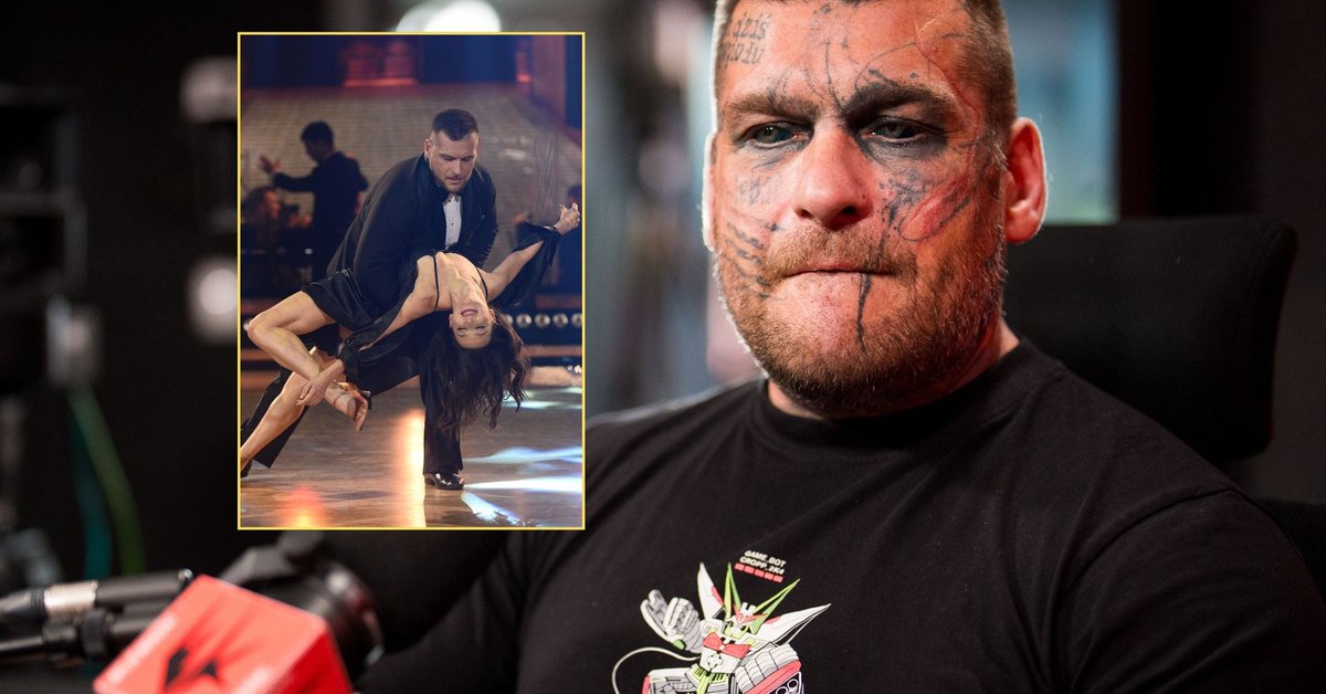 Paweł "Popek" Mikołajuw i Janja Lesar w "Tańcu z gwiazdami"