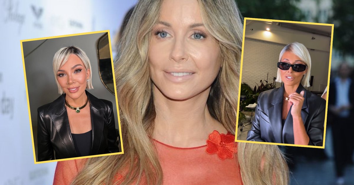 Małgorzata Rozenek-Majdan na Halloween w blond peruce. Hołd dla przemiany Kris Jenner