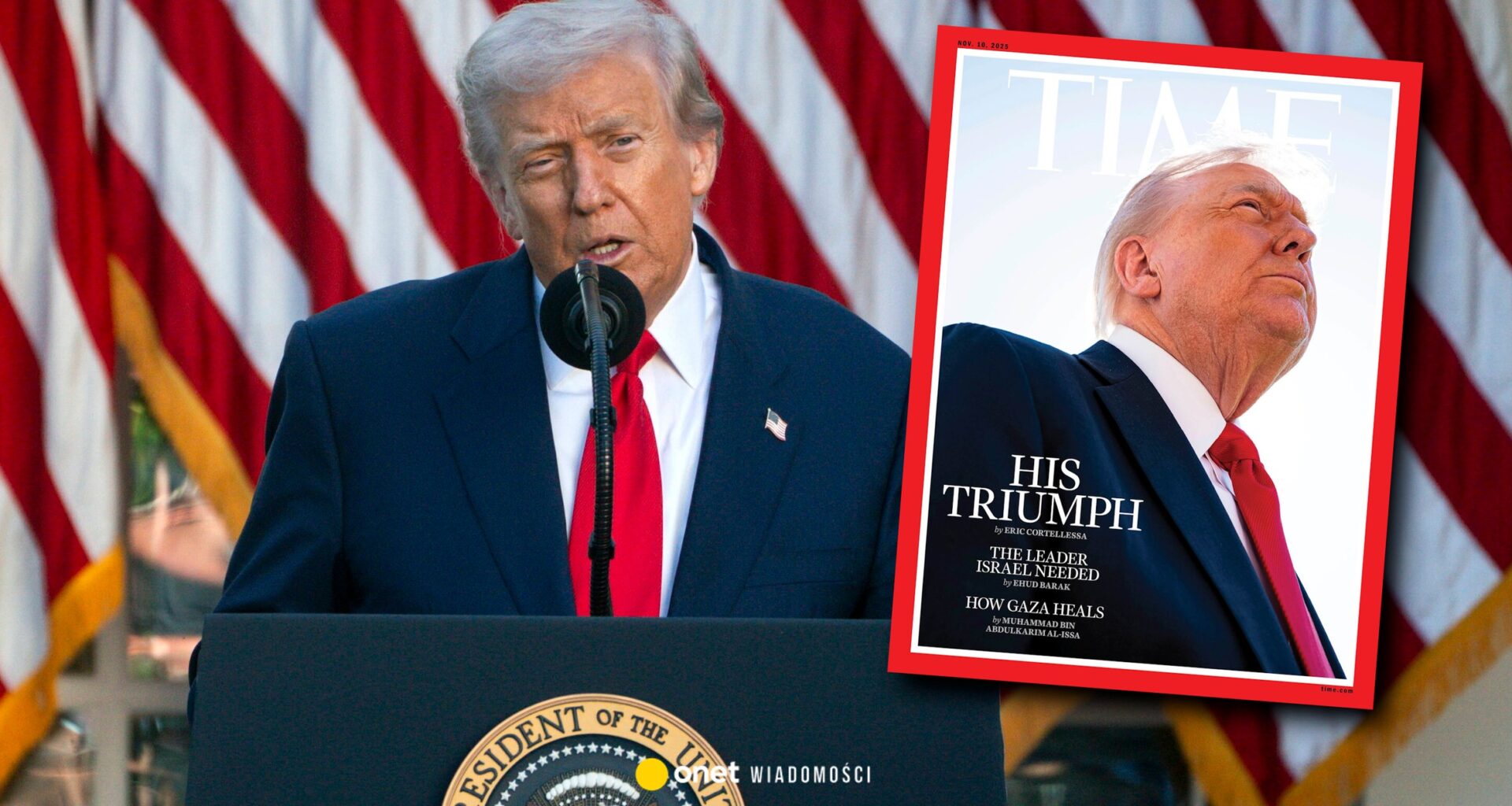 Trump o swoim zdjęciu na okładce magazynu "Time". "Chyba najgorsze w historii"