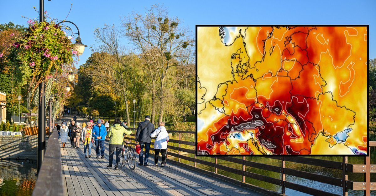 Prognozowana suma opadów w Polsce w kolejnych dniach