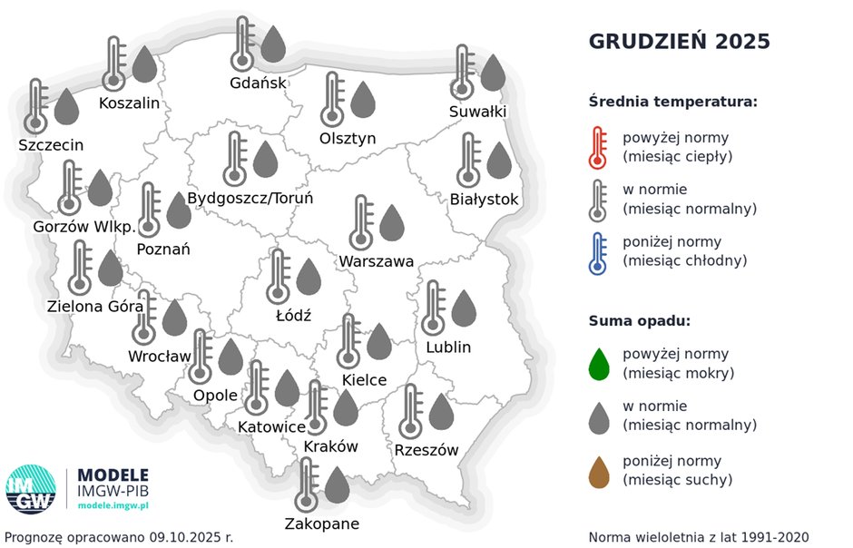 Grudzień również ma przynieść klasyczną pogodę