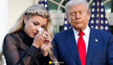 Donald Trump czekał niewzruszony, aż przestanie płakać. "Zawsze pana podziwiał"