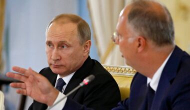 Kiriłł Dmitrijew i Władimir Putin