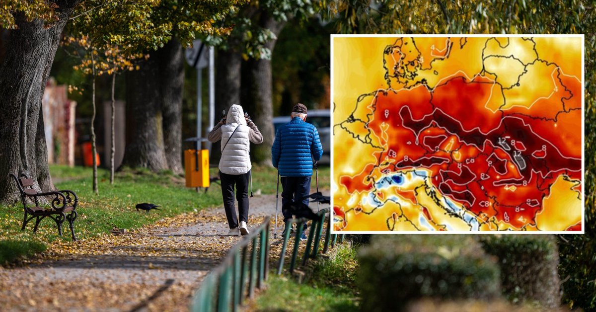 Październik pożegna się z nami wyjątkowo ciepłą pogodą, przede wszystkim na południu