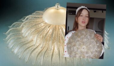 Lampa z 24-karatowym złotem miała trafić na śmietnik. "Nie pasowała do nowego wystroju" - Onet