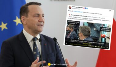 Sikorski ostro komentuje doniesienia na temat córki Tuska. "Kanalie"
