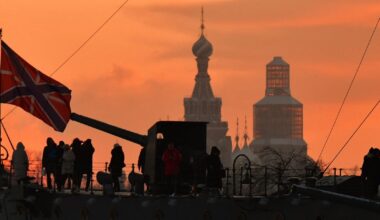 Codzienne życie w Sankt Petersburgu, grudzień 2023 r. (zdjęcie poglądowe)