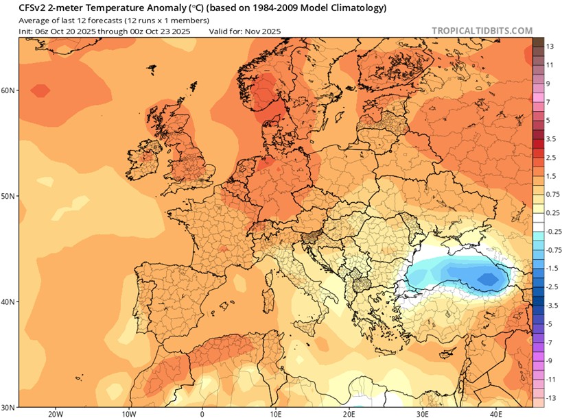 Kolejny miesiąc zapowiada się w Polsce ciepło