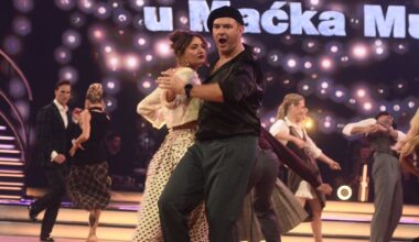 Izabela Skierska i Tomasz Karolak