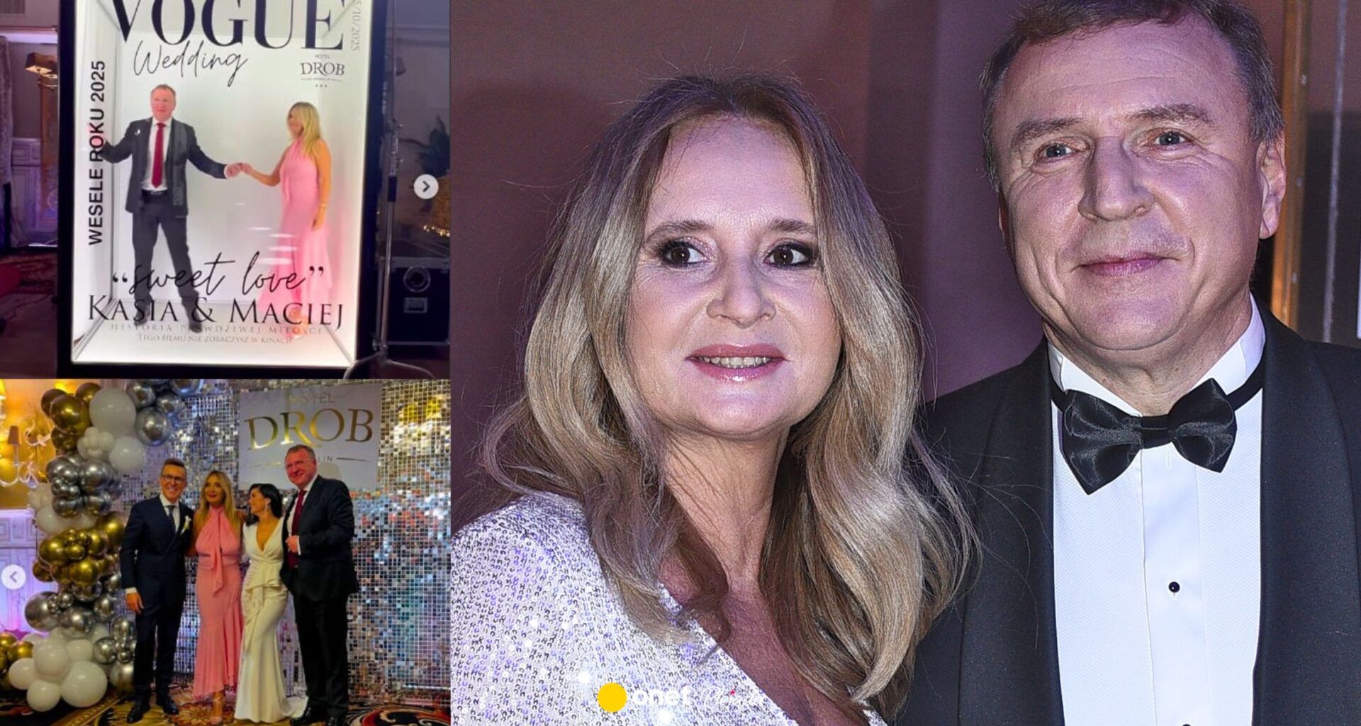 Kurscy szaleli na weselu Katarzyny Cichopek i Macieja Kurzajewskiego. Jest nagranie