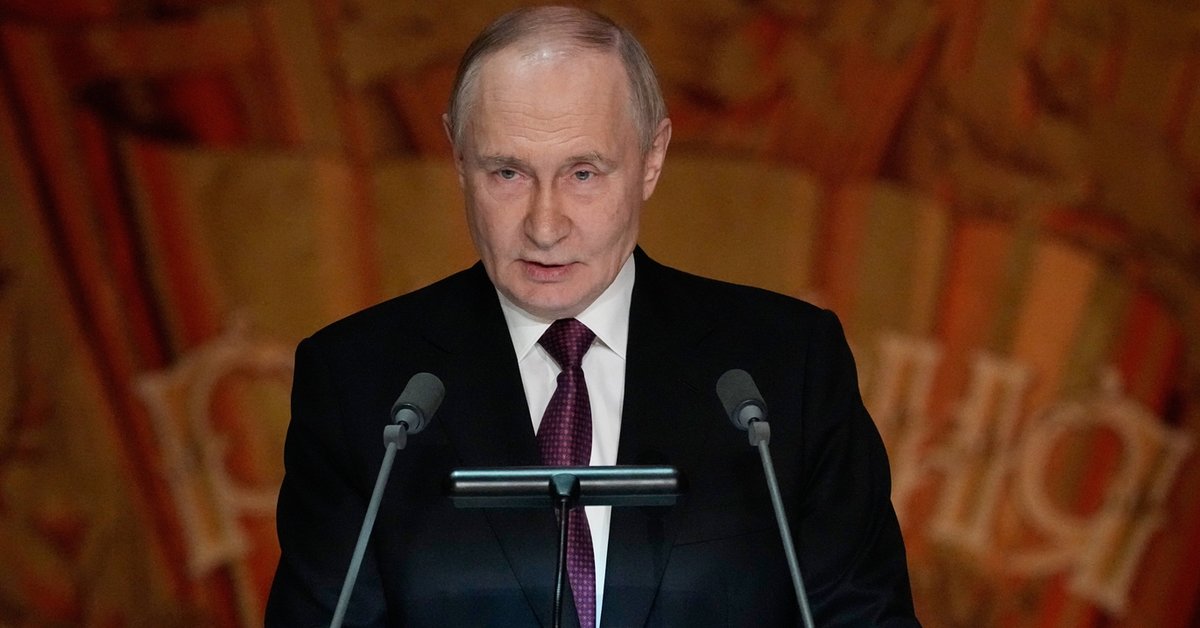 Prezydent Rosji Władimir Putin w Moskwie, 17 października 2025 r.
