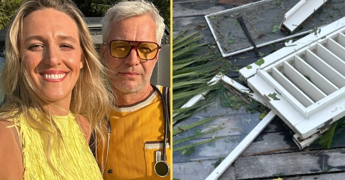 Aleksandra i Michał Żebrowscy pokazali zniszczenia na Jamajce. "Wypadły okna"