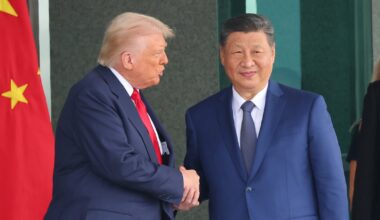 Donald Trump i Xi Jinping w Korei Południowej, 30.10.2025