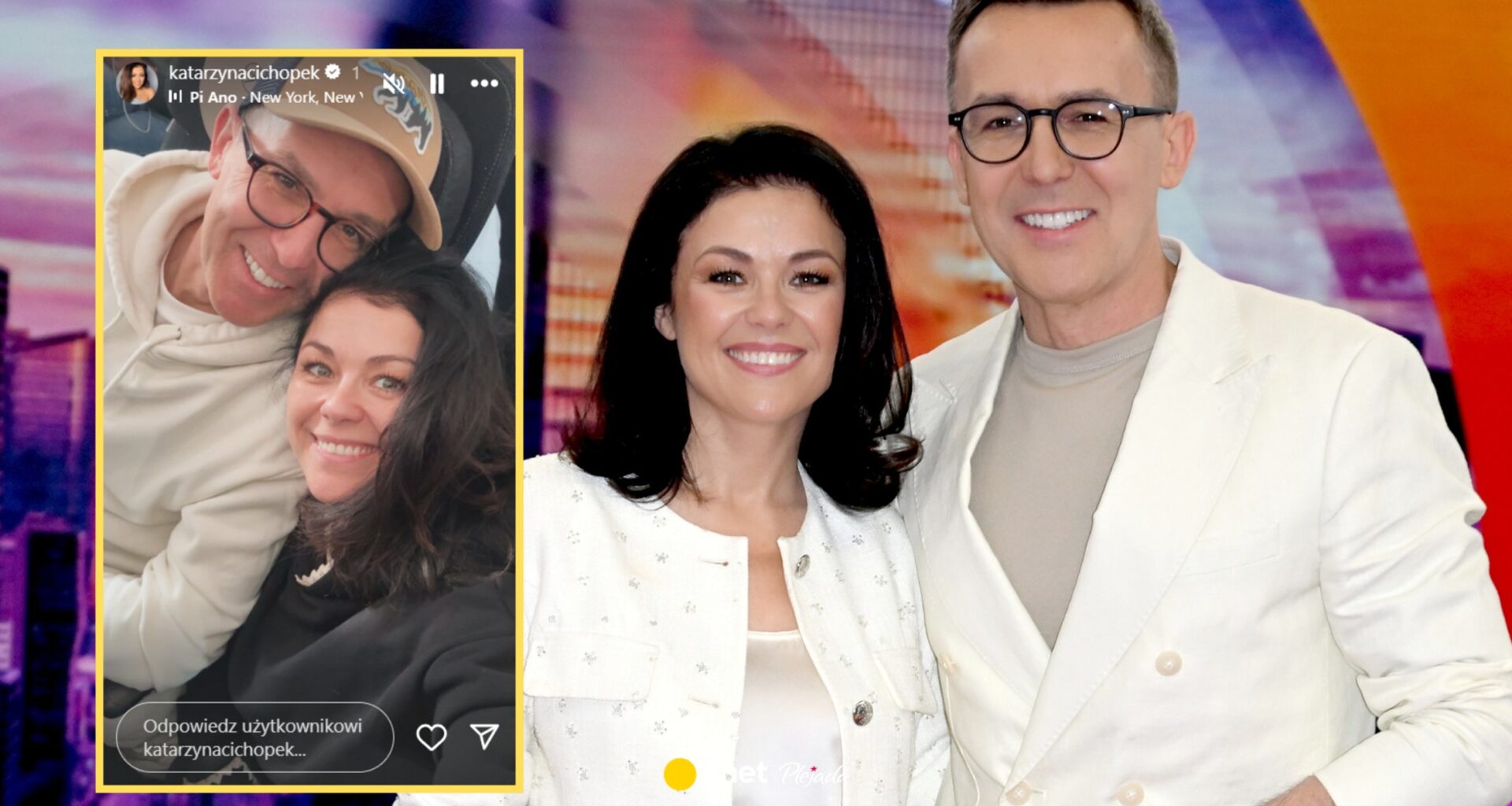 Katarzyna Cichopek i Maciej Kurzajewski w samolocie. Pokazali zdjęcie