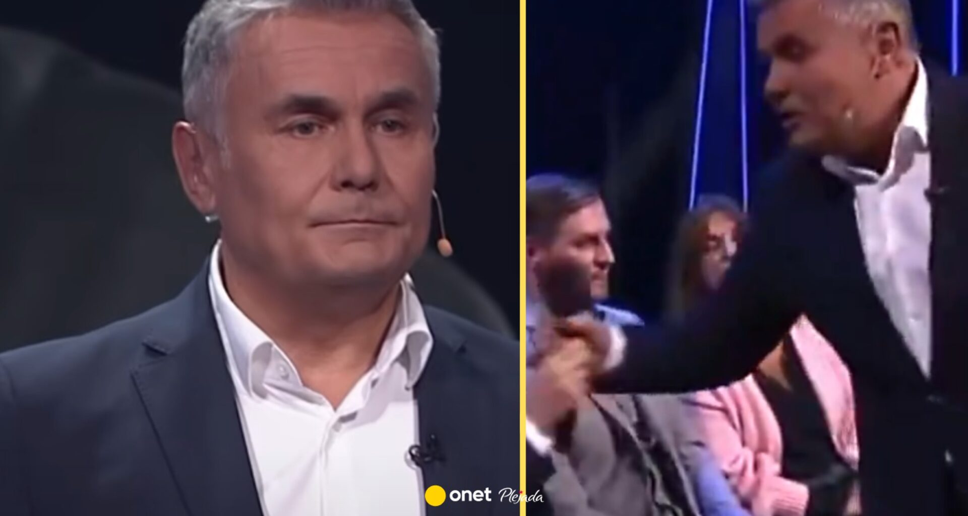 Ostre spięcie przed kamerami TVP Info. Marek Czyż odebrał mikrofon